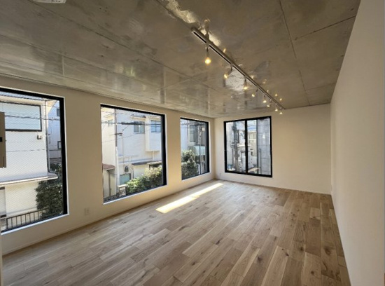 開放感抜群なデザイナーズルーム