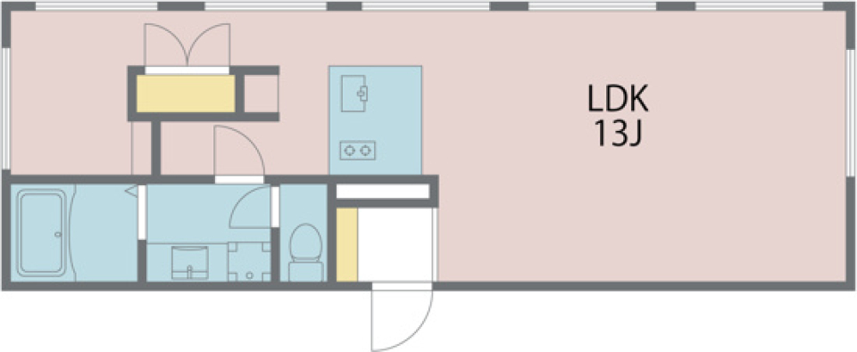ひと味ちがうデザイナーズ！の間取り図