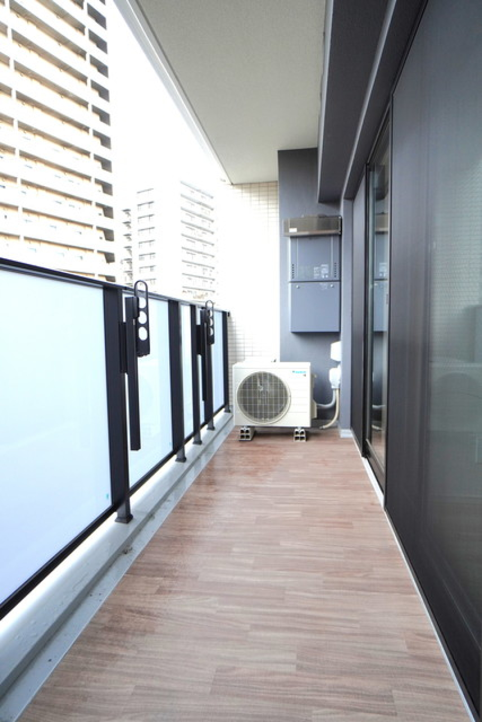 ベランダ付き
※写真は同タイプ住戸です。