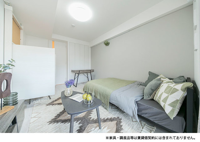 シンプルな内装なので、どんなインテリアとも相性がいいです。※写真は同タイプ住戸です。