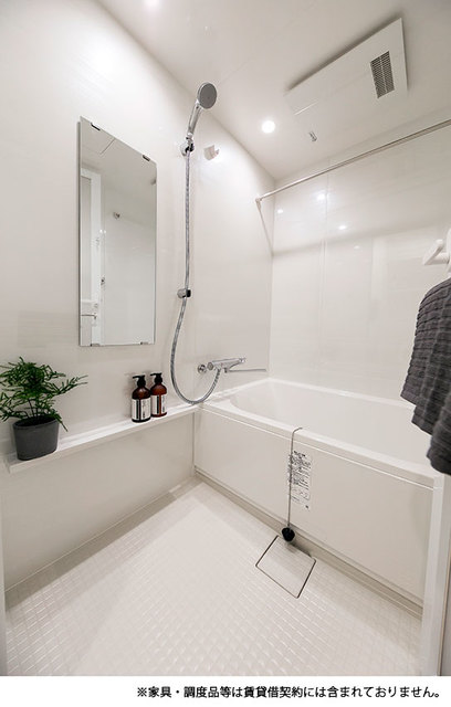 浴室の様子。※写真は同タイプ住戸です。