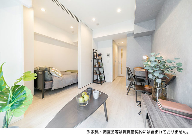 寝室の扉を開けてリビングと繋げてもGOOD※写真は同タイプ住戸です。