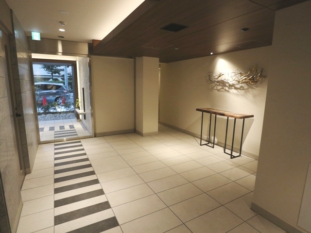 落ち着きのあるロビー