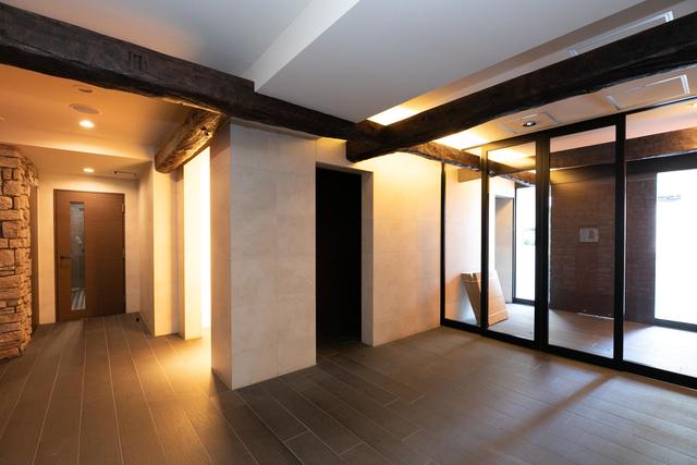 エントランスがおしゃれ