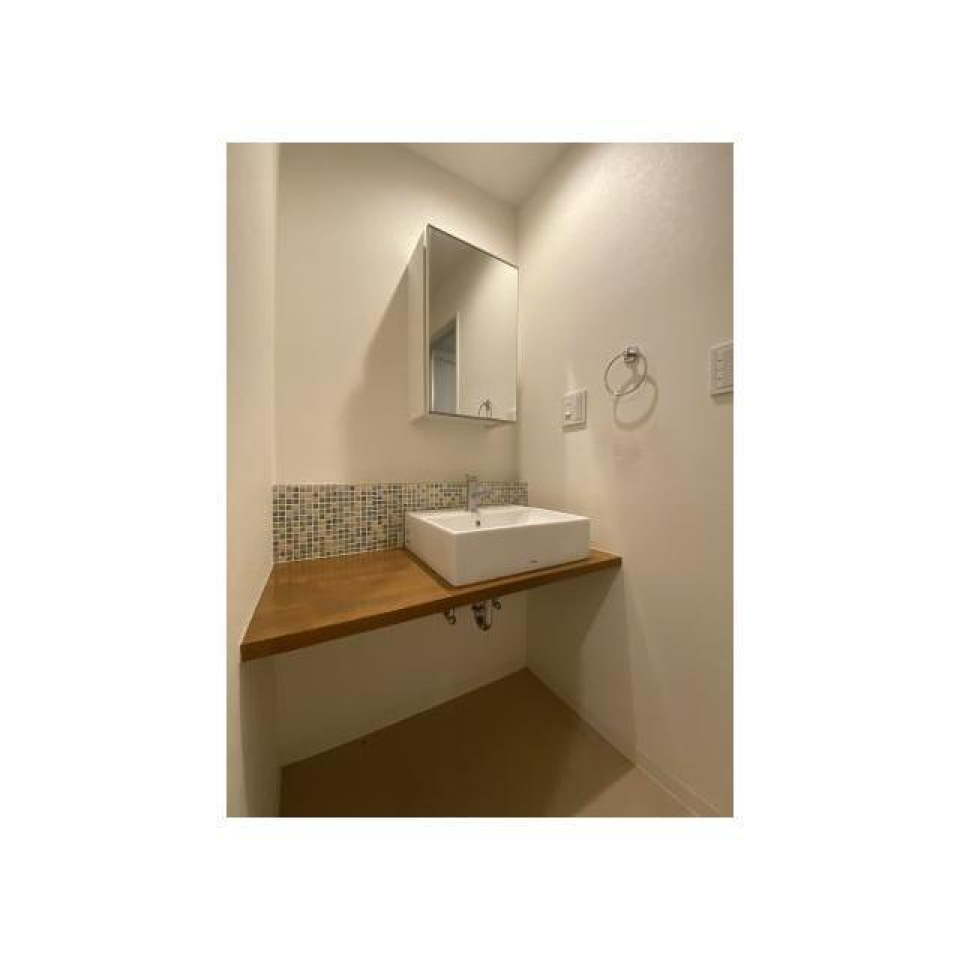 洗面台が可愛すぎる