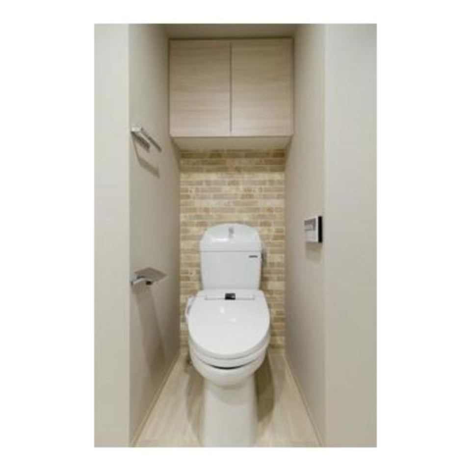 後ろの壁紙が可愛い※写真は同タイプ住戸です。