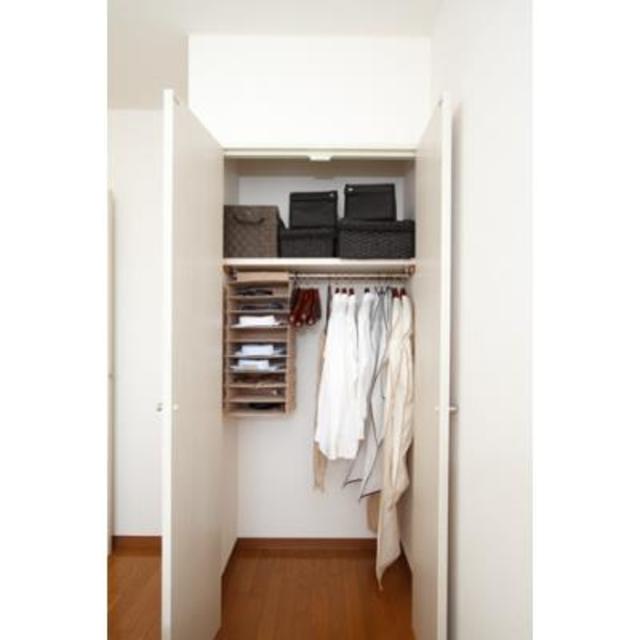 収納の使用例です。※写真は同タイプ住戸です。