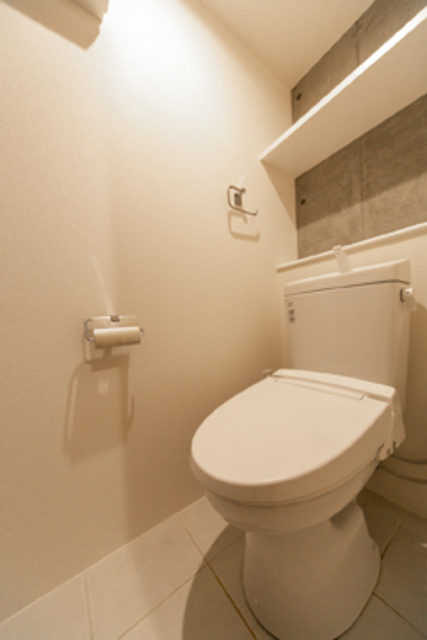 トイレの様子。※写真は同タイプ住戸です。