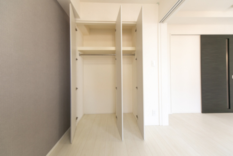 収納の様子。※写真は同タイプ住戸です。