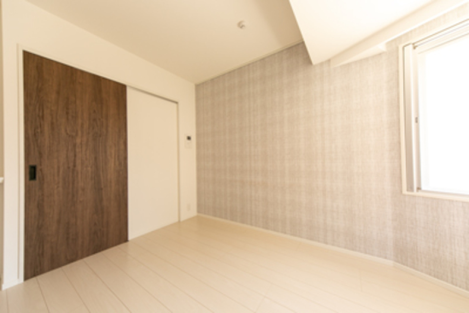 アクセントクロスがおしゃれ※写真は同タイプ住戸です。