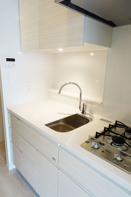 料理のしやすいシステムキッチン※写真は同タイプ住戸です。