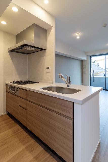 キッチンは対面式※写真は同タイプ住戸です。