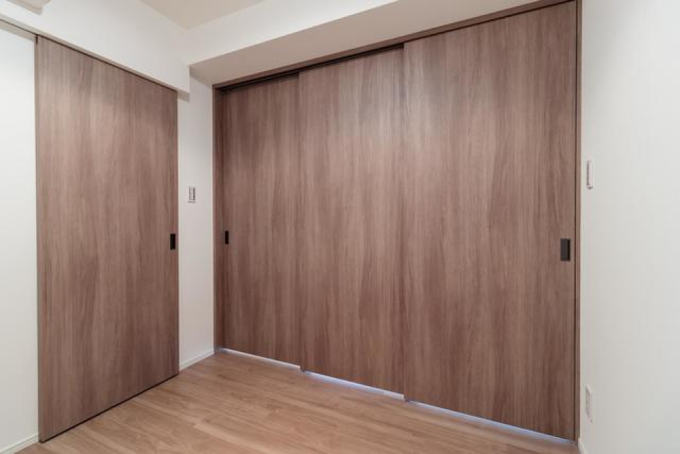 ウッド調の扉※写真は同タイプ住戸です。