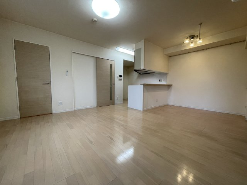 10.8帖のゆとりのあるLDKです。