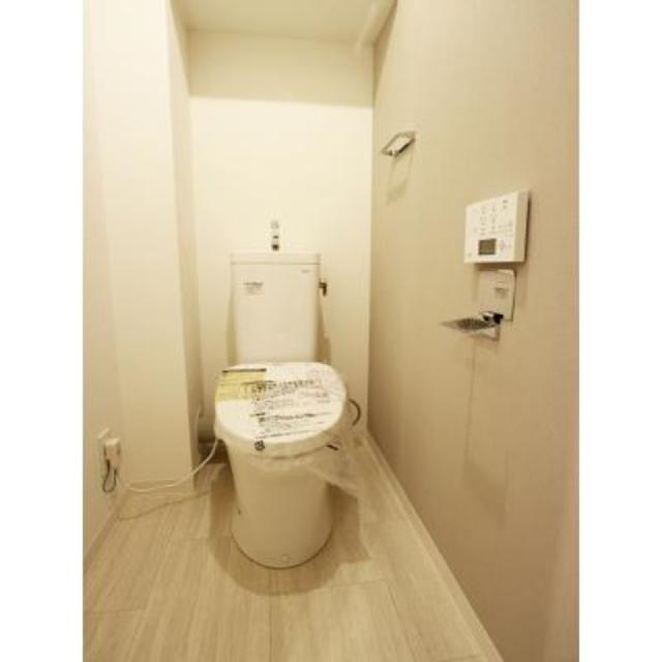 トイレの様子。※写真は同タイプ住戸です。