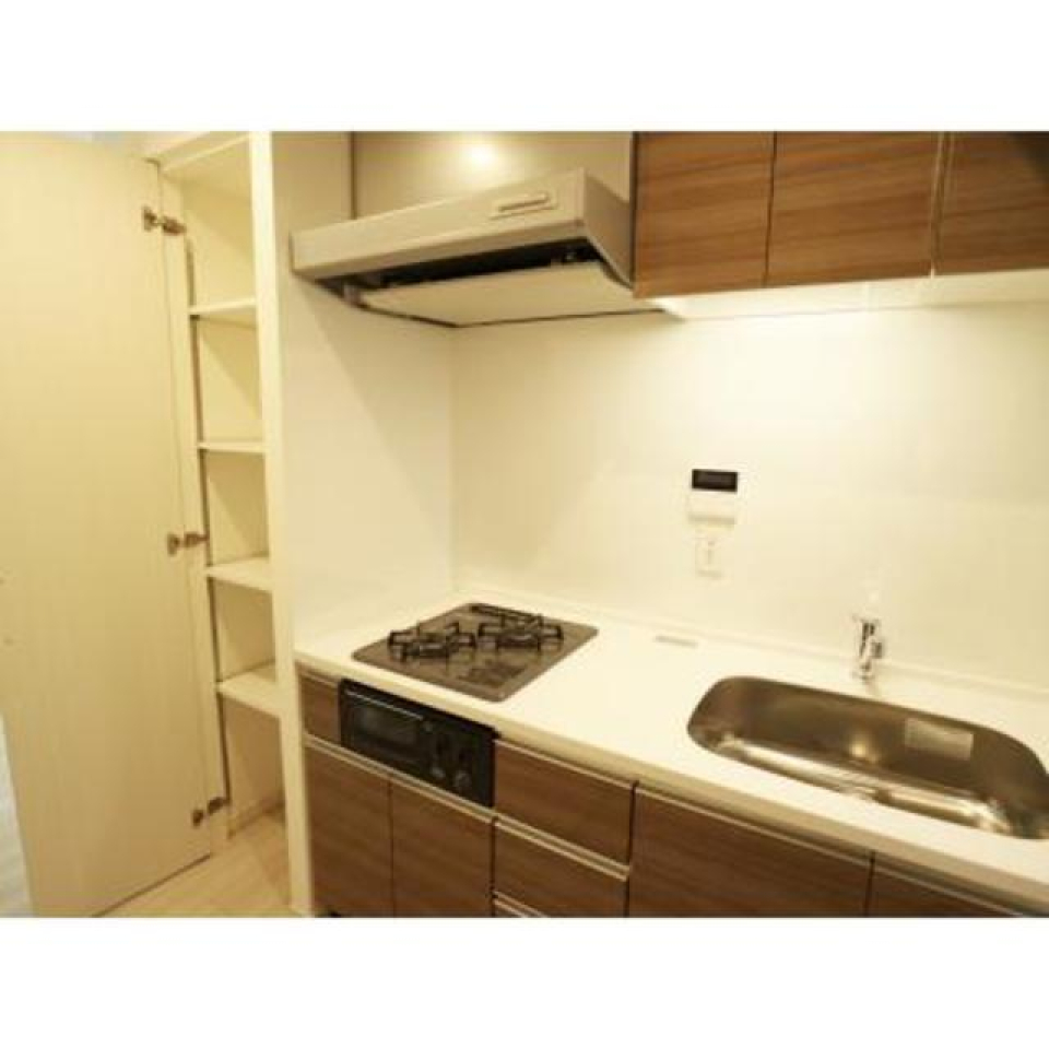 ２口コンロが導入されています。
