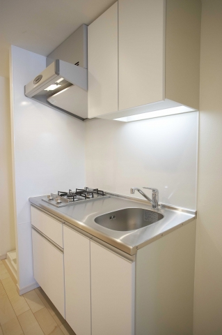 2口コンロのキッチンです。※参考写真