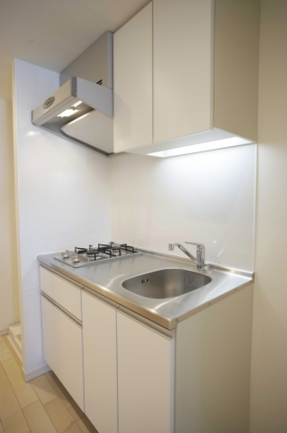 2口コンロのキッチンです。※参考写真