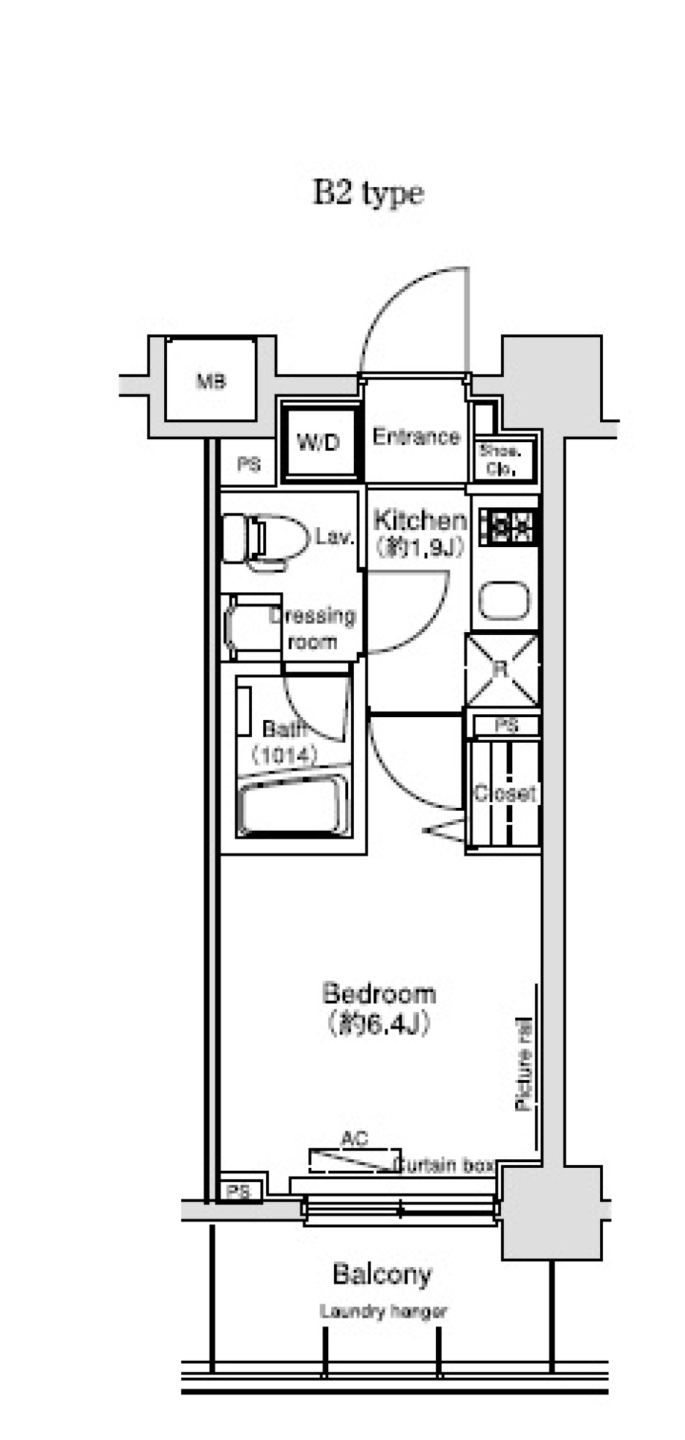 王子神谷で見つけた快適コンパクトライフの間取り図