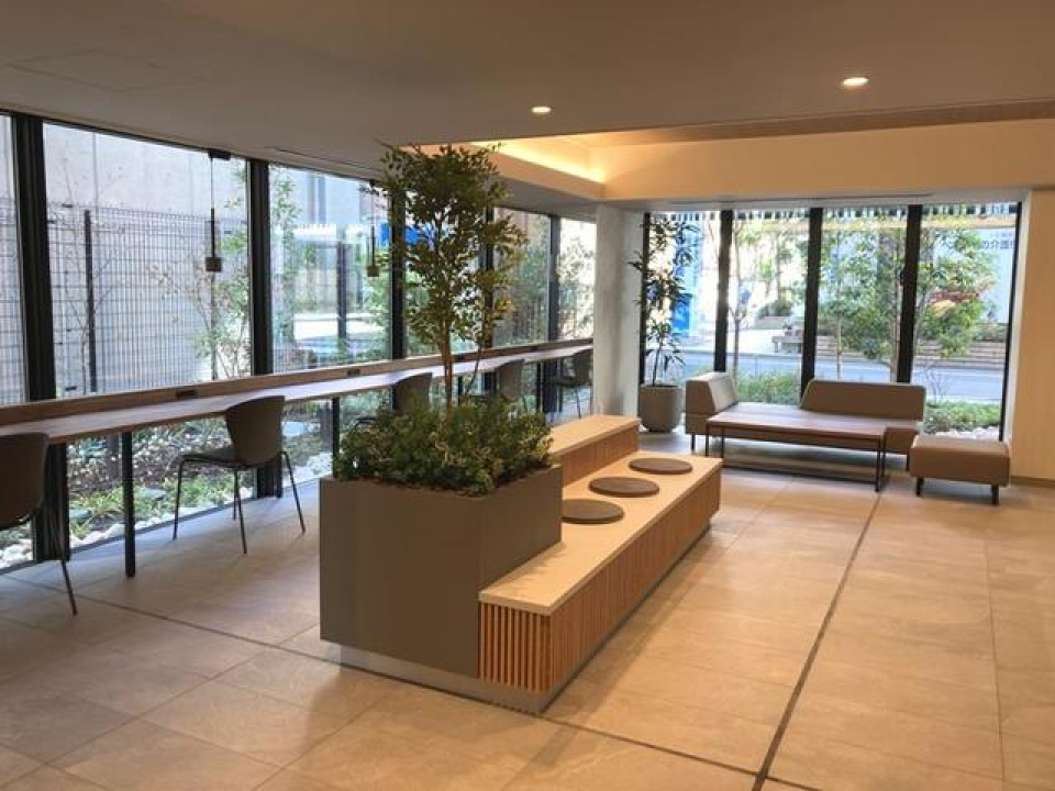 エントランスがおしゃれ