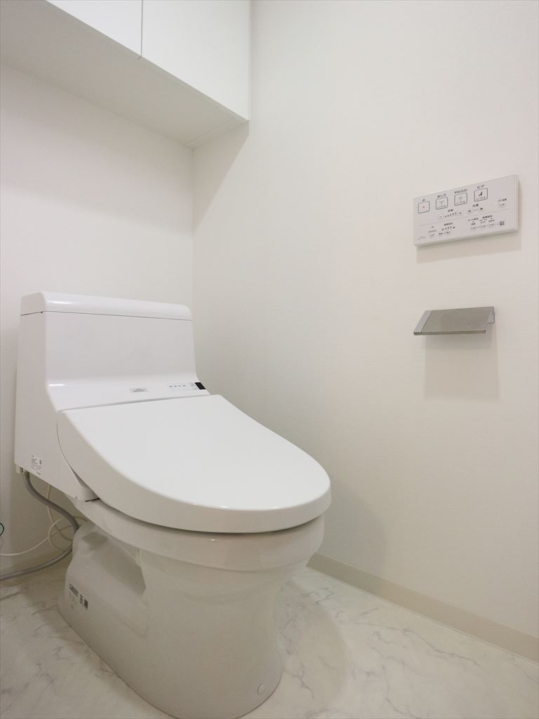 トイレは棚付き
Log池上