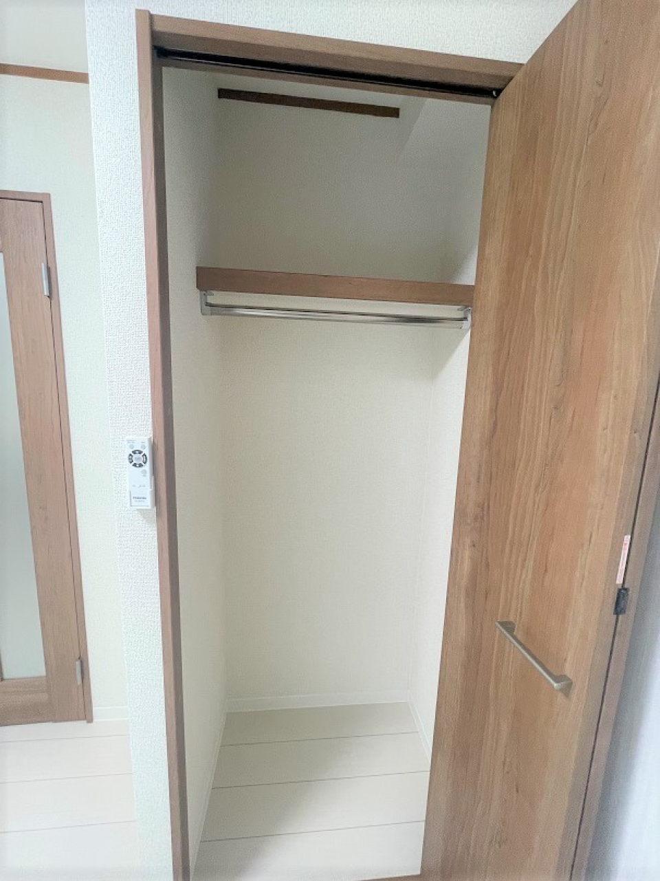 収納を開けた時の様子。