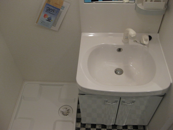 洗濯機置き場も室内にしっかりとあります！