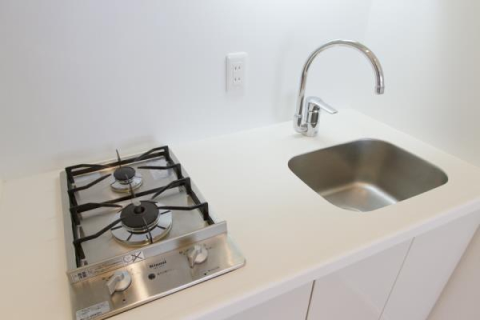 2口コンロが導入。
