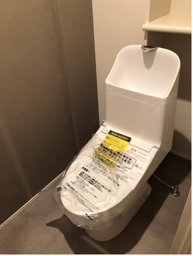 トイレはシンプルでいいですね。