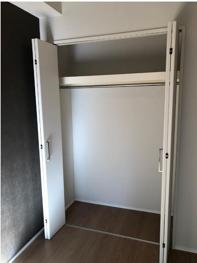 収納を開けた時の様子。