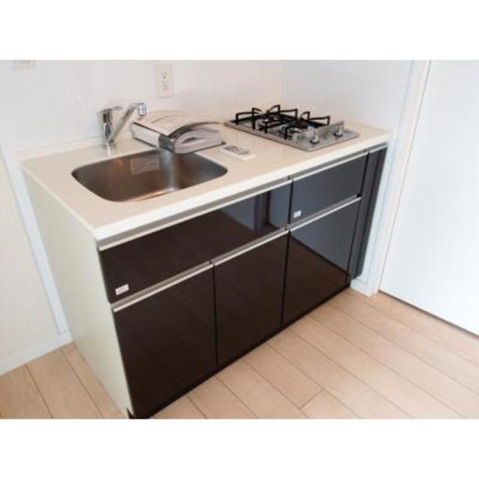 ２口コンロが導入されたキッチンです。※写真は同タイプ住戸です。