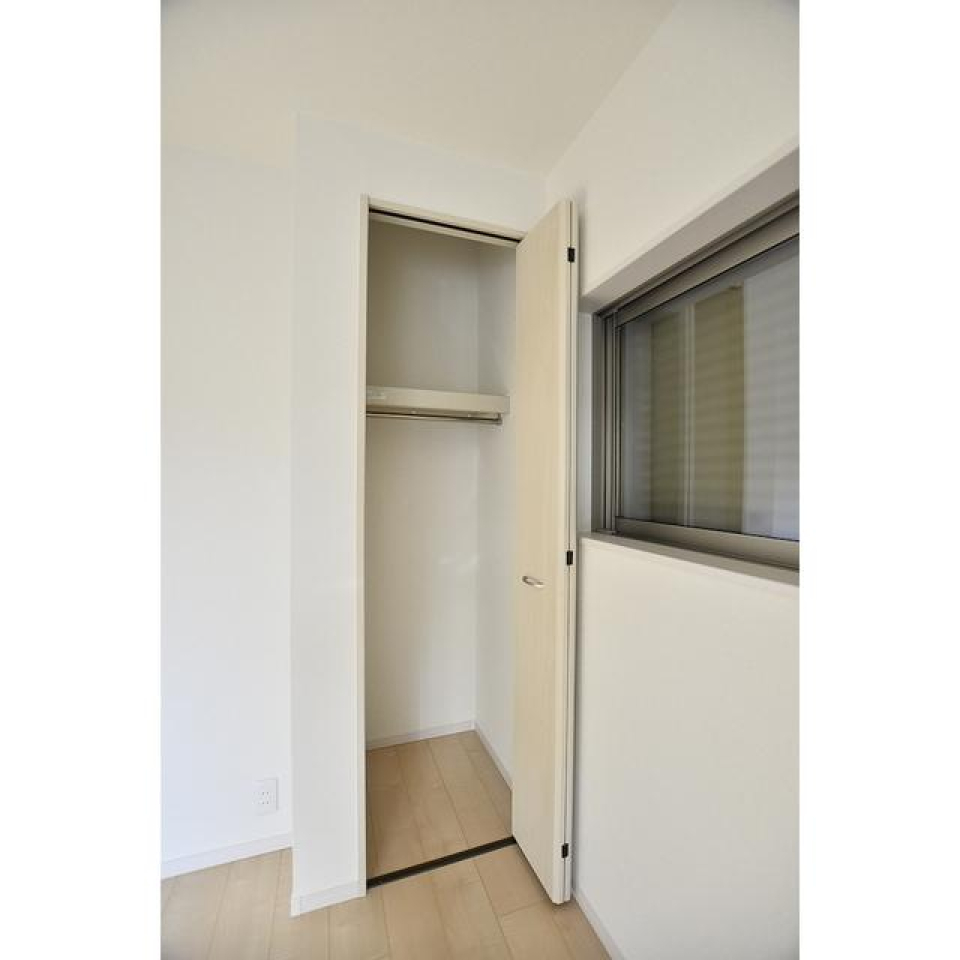 収納を開けた時の様子。