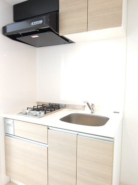 ２口コンロが導入されたキッチンです。※参考写真