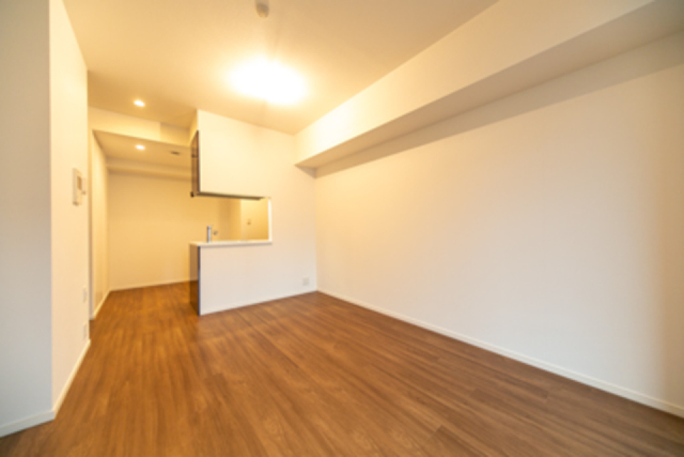 １１．１帖のリビングです。※写真は同タイプ住戸です。