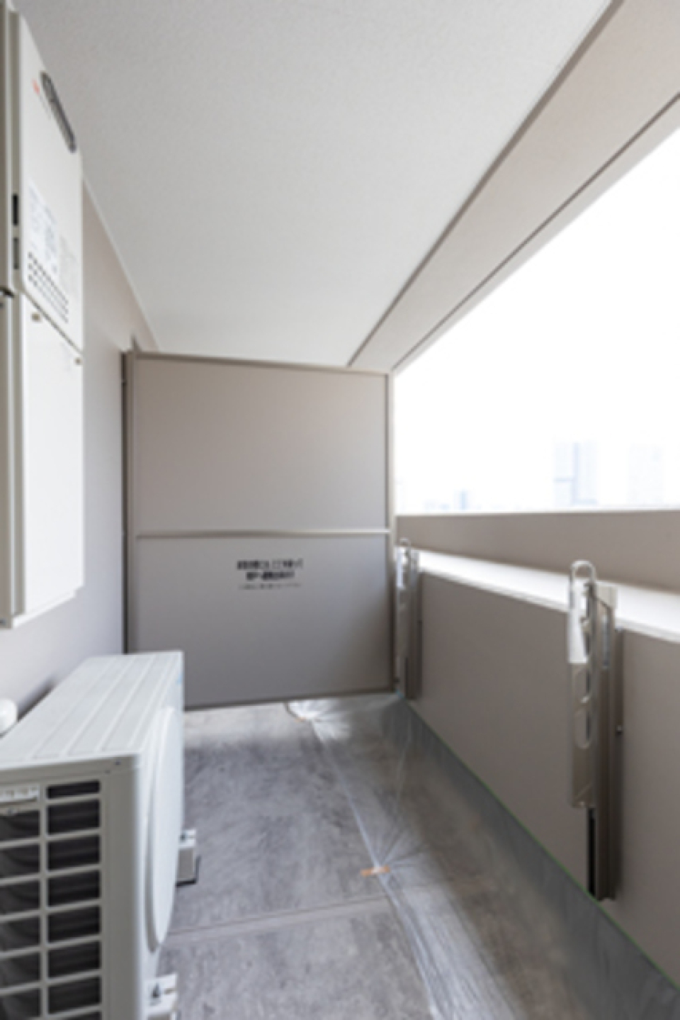 ベランダからの景色は最高です※写真は同タイプ住戸です。