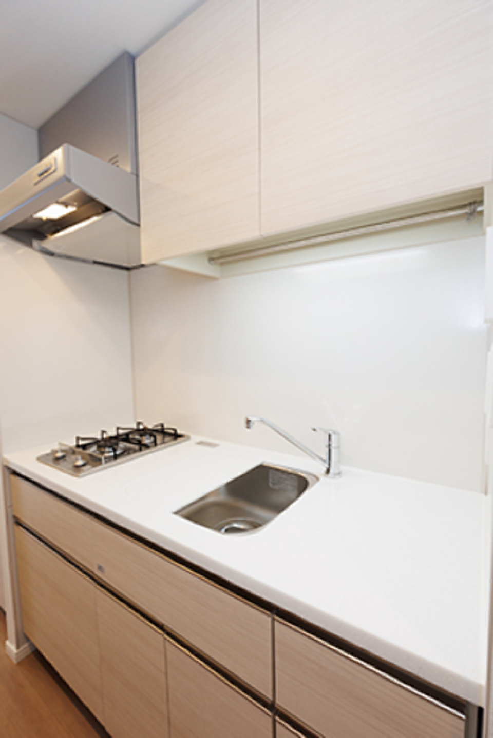 ２口コンロが導入されたキッチンです。※写真は同タイプ住戸です。