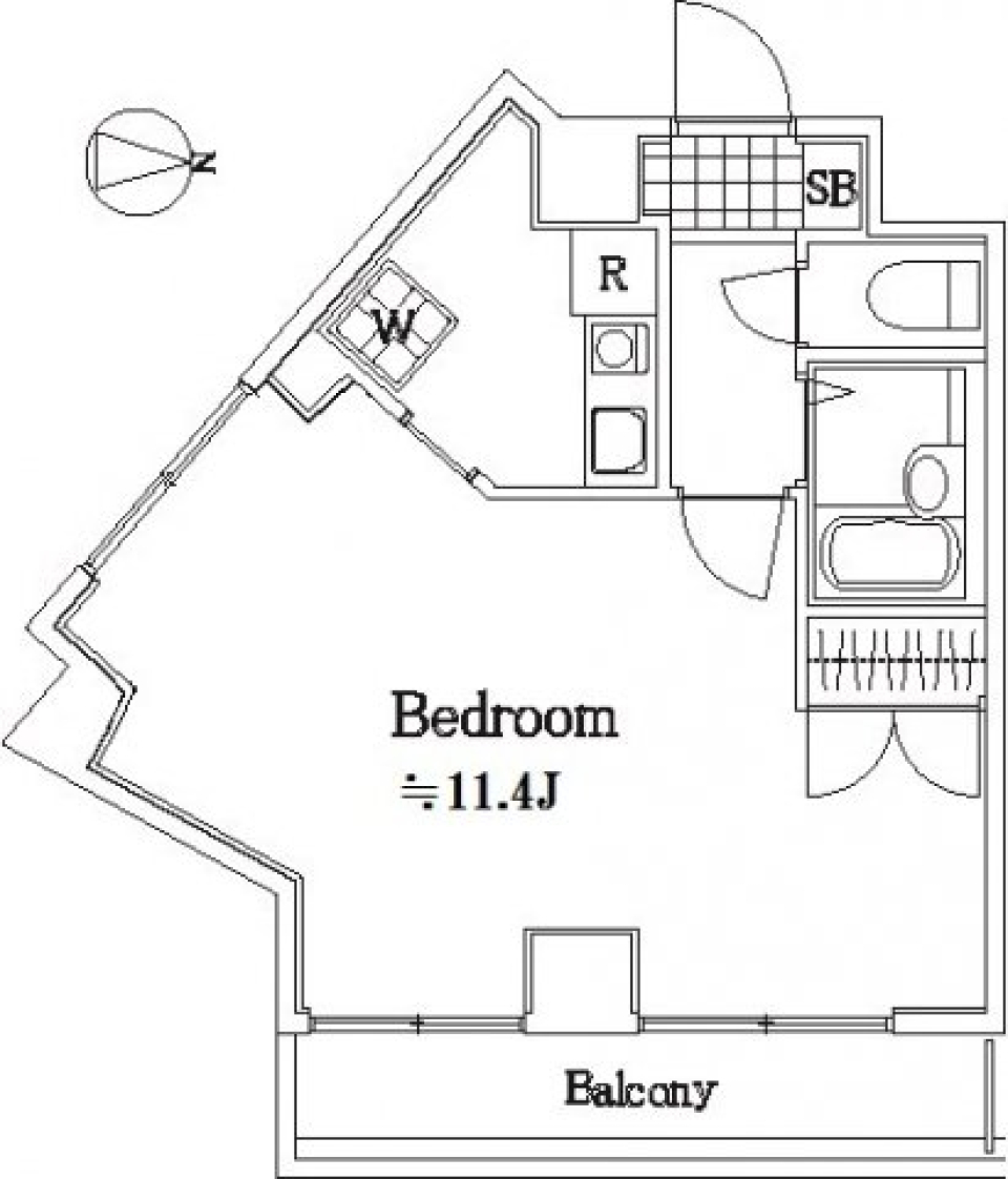 世田谷の変形ワンダーランドの間取り図