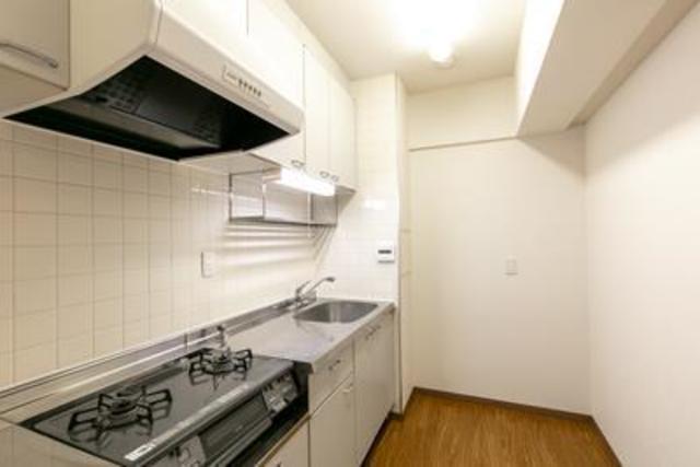 ２口コンロが導入されたキッチンです。※写真は同タイプ住戸です。