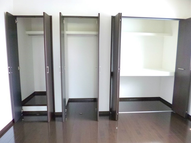 洋室①の収納スペース大容量！