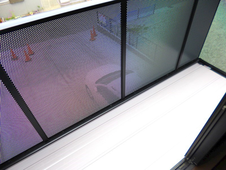 バルコニーの様子。