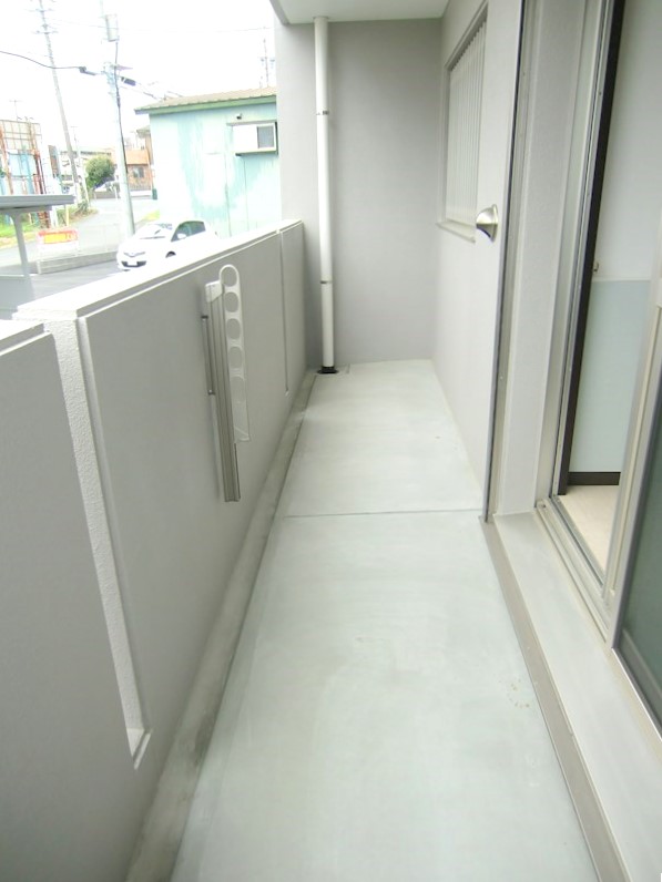 バルコニーの様子。