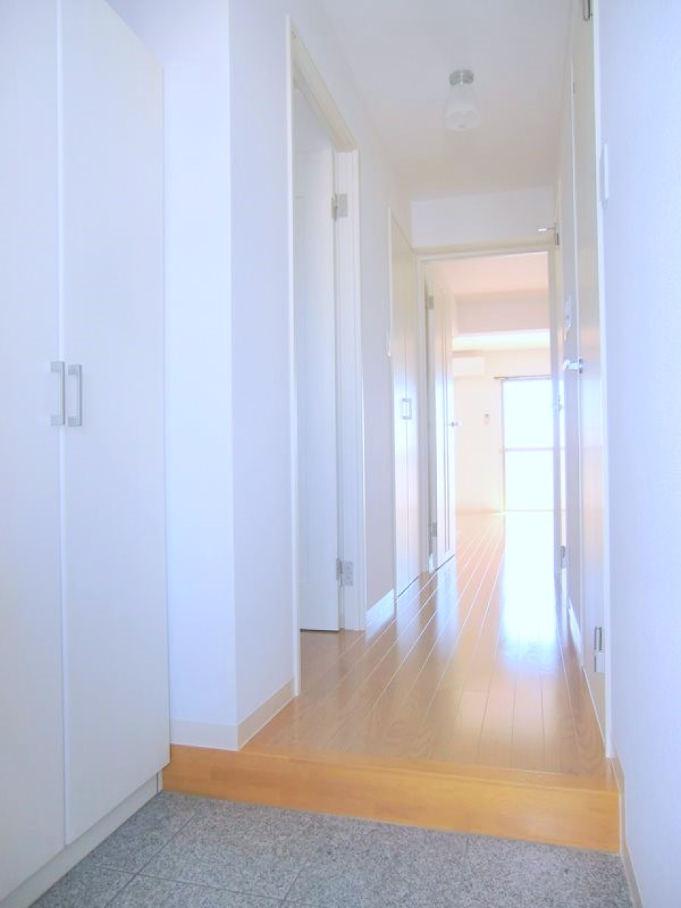 シューズボックス付きの玄関