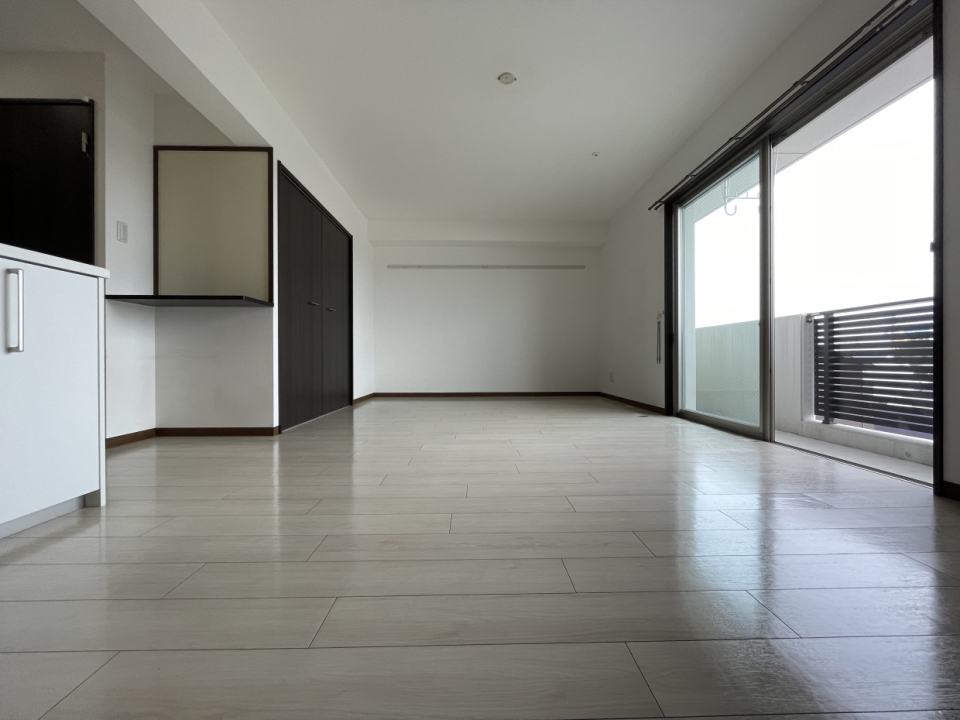 大きな窓で開放感抜群