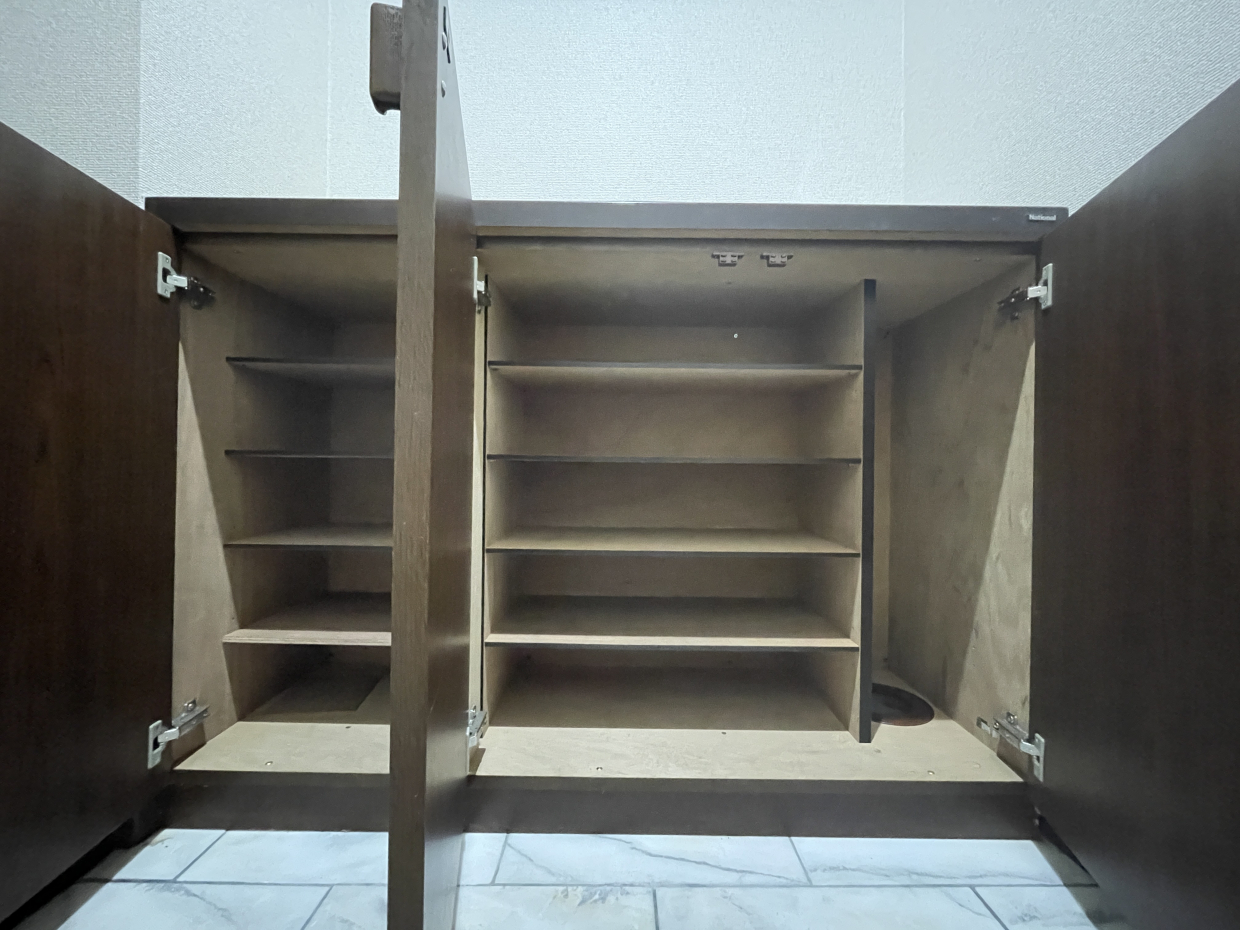 シューズボックスはコンパクト