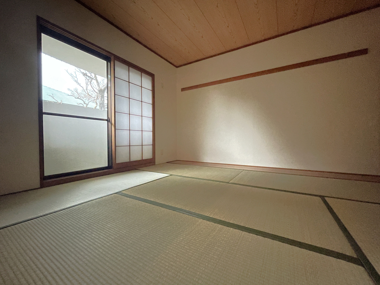 和室は障子が付いてます