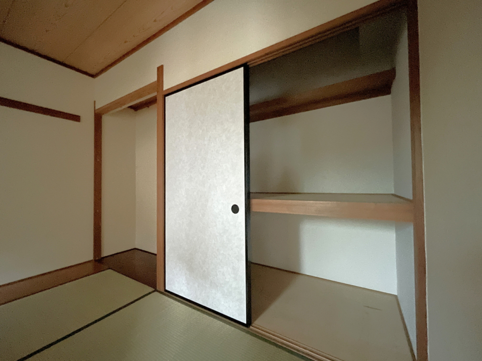 押入もついてます