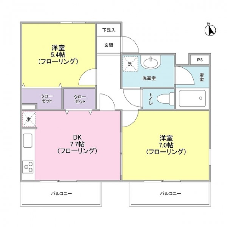 【ペット共生型】鎌倉に流れる穏やかな時間の間取り図