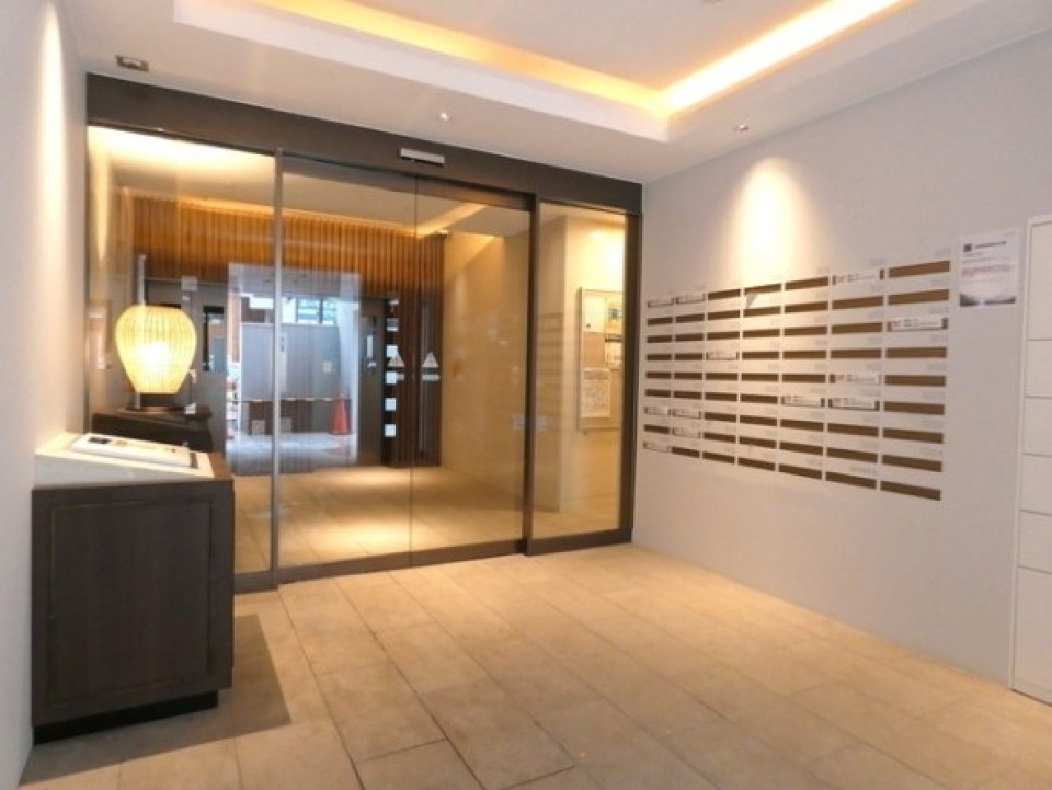 オートロック付きで安心です