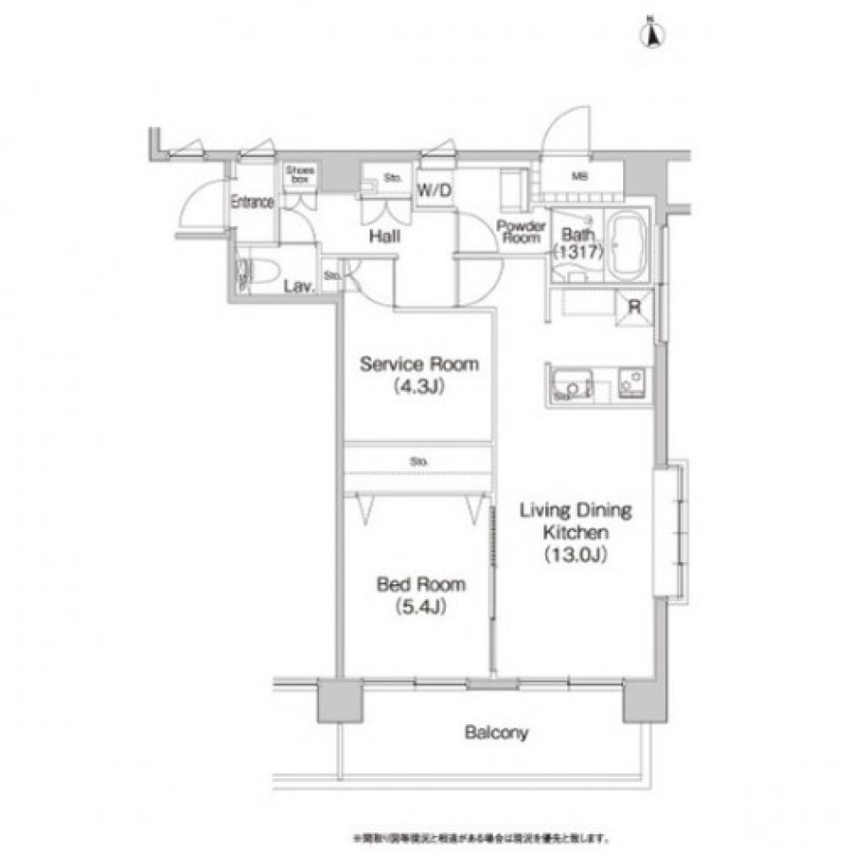 先を見据えた選択の間取り図