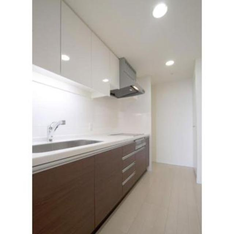 ３口コンロが導入されています。※写真は同タイプ住戸です。